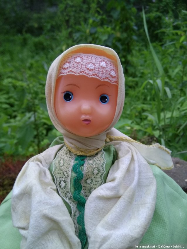 Куколка Дуняша — Игрушки СССР и советского детства: резиновые (фото 6)