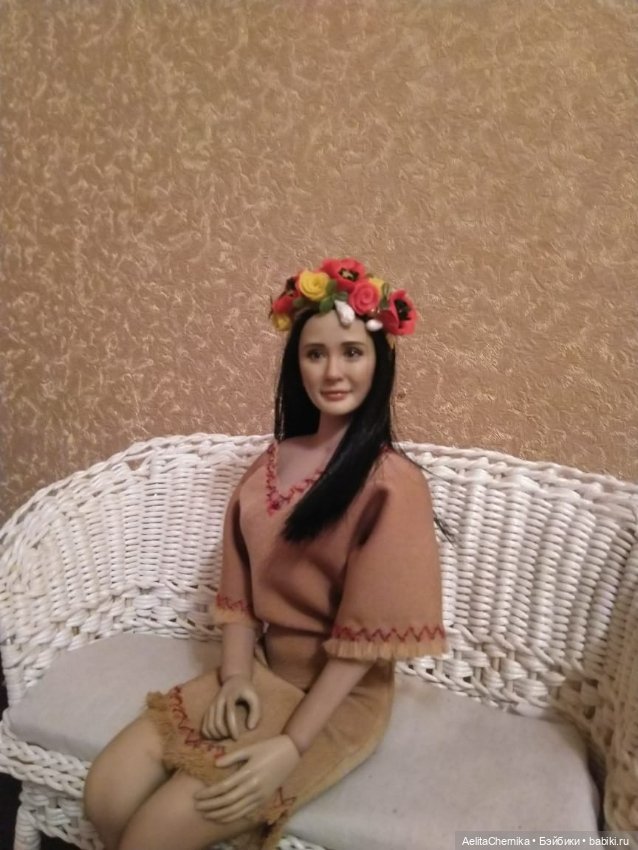 Миссис Бэйбики. МК венок — Как сделать аксессуары для кукол: сумки (фото 3)