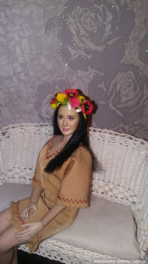 Миссис Бэйбики. МК венок — Как сделать аксессуары для кукол: сумки (фото 2)