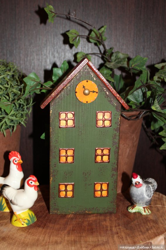 Цвет настроения - зелёный! Домики Глазуновой Анны (фото 3)