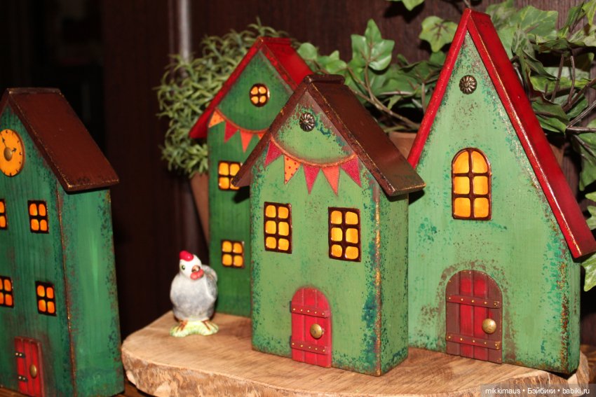 Цвет настроения - зелёный! Домики Глазуновой Анны (фото 8)
