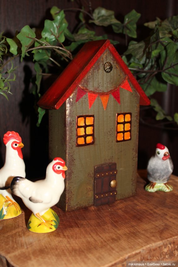 Цвет настроения - зелёный! Домики Глазуновой Анны (фото 4)