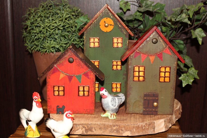 Цвет настроения - зелёный! Домики Глазуновой Анны (фото 2)