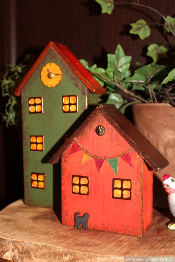 Цвет настроения - зелёный! Домики Глазуновой Анны (фото 5)