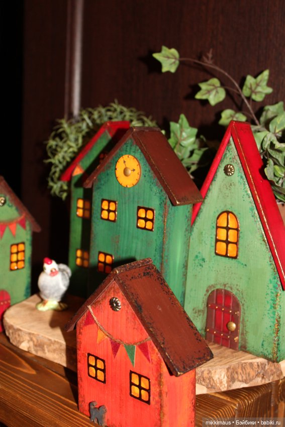 Цвет настроения - зелёный! Домики Глазуновой Анны (фото 9)
