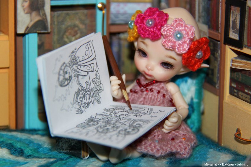 В коробке с карандашами — Кукольная миниатюра своими руками: еда