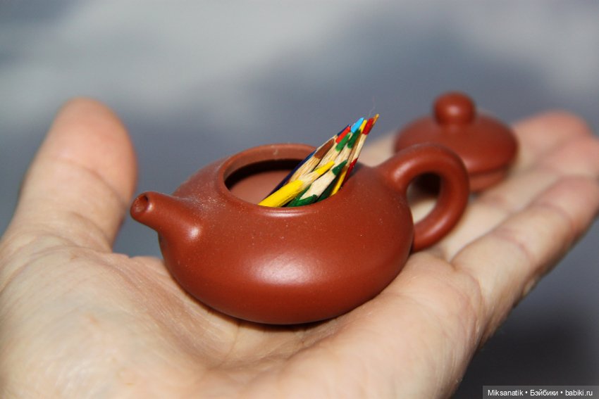 В коробке с карандашами — Кукольная миниатюра своими руками: еда