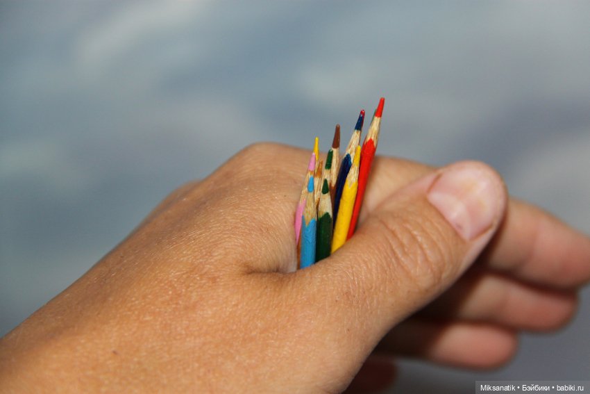 В коробке с карандашами — Кукольная миниатюра своими руками: еда (фото 7)