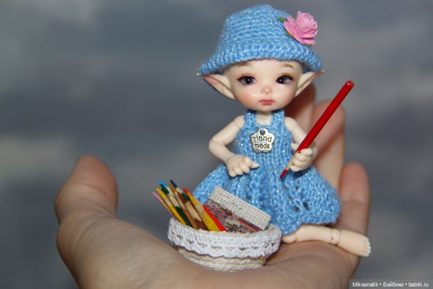 В коробке с карандашами — Кукольная миниатюра своими руками: еда