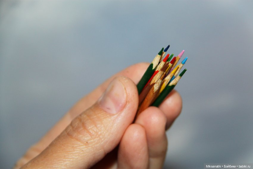 В коробке с карандашами — Кукольная миниатюра своими руками: еда (фото 10)