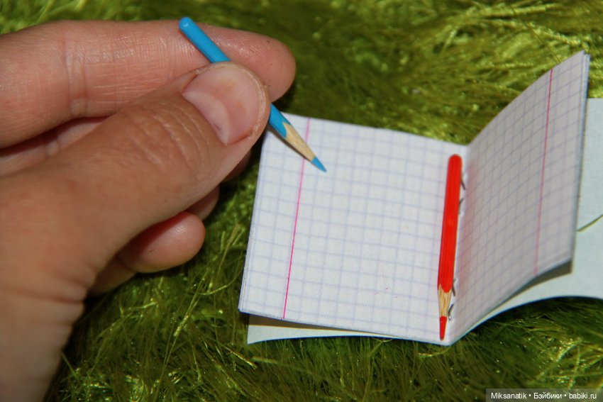 В коробке с карандашами — Кукольная миниатюра своими руками: еда