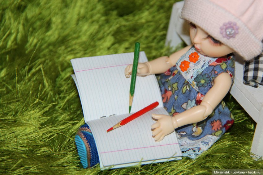 В коробке с карандашами — Кукольная миниатюра своими руками: еда