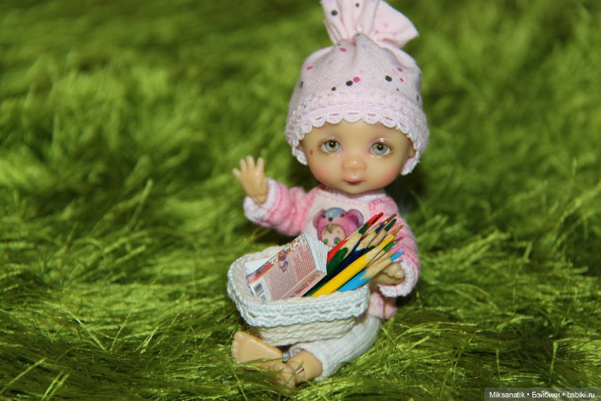 В коробке с карандашами — Кукольная миниатюра своими руками: еда