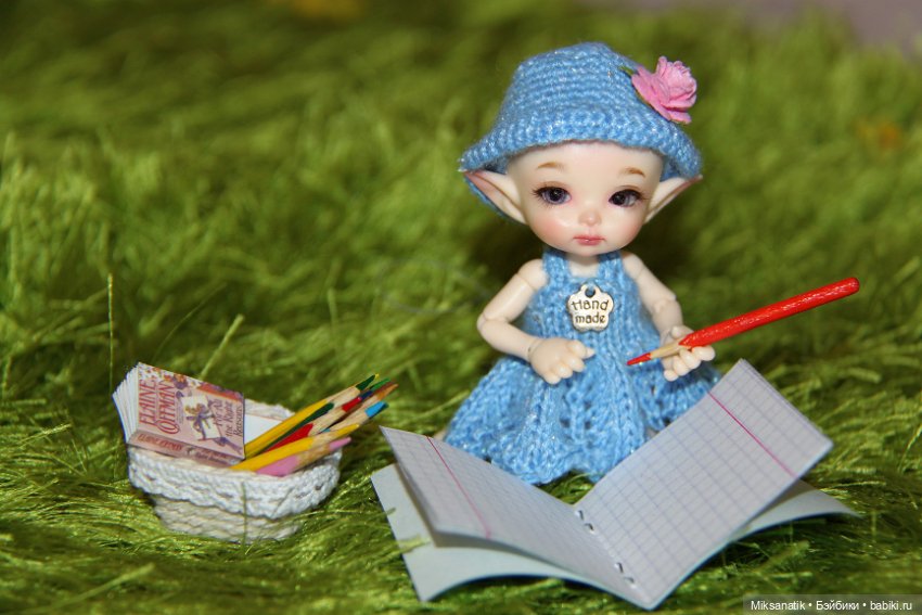 В коробке с карандашами — Кукольная миниатюра своими руками: еда