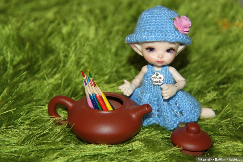 В коробке с карандашами — Кукольная миниатюра своими руками: еда