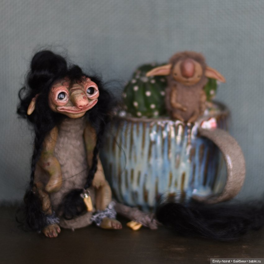 Домашние тролли — Домашние фото авторских игрушек: Тедди (фото 3)