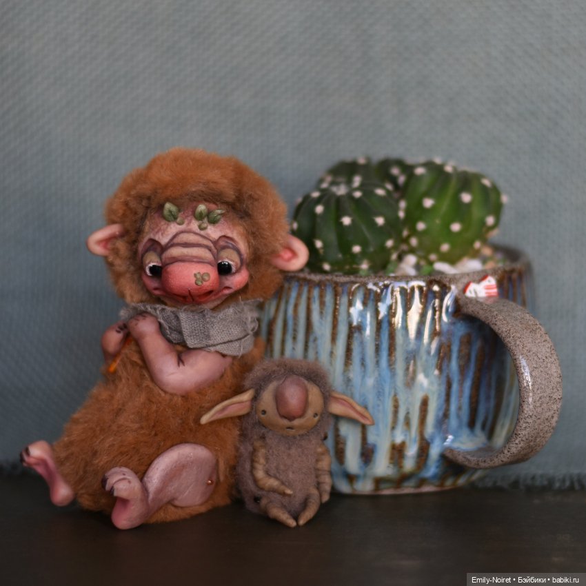 Домашние тролли — Домашние фото авторских игрушек: Тедди (фото 2)