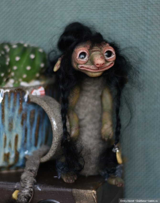 Домашние тролли — Домашние фото авторских игрушек: Тедди (фото 9)