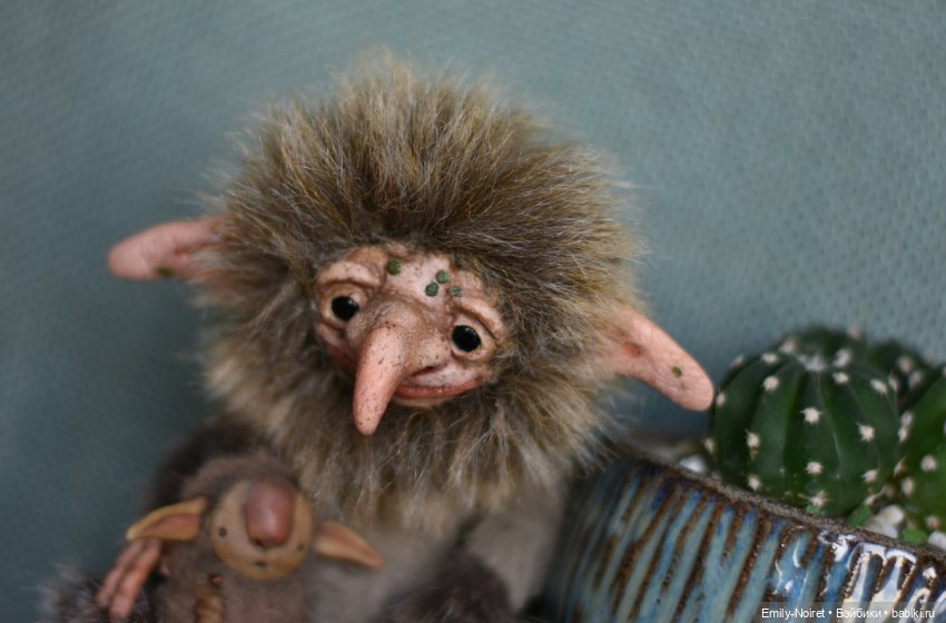 Домашние тролли — Домашние фото авторских игрушек: Тедди (фото 5)