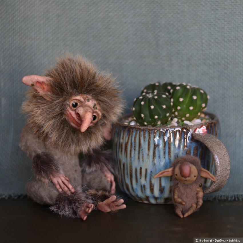 Домашние тролли — Домашние фото авторских игрушек: Тедди