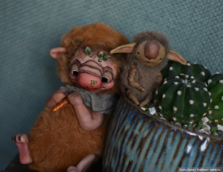 Домашние тролли — Домашние фото авторских игрушек: Тедди (фото 8)