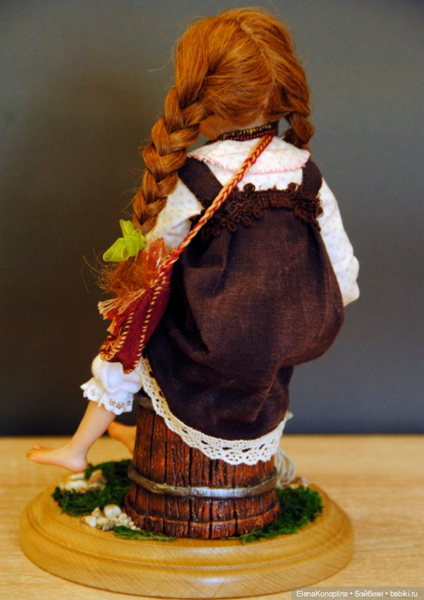 Внучка бабы Яги — Авторские портретные куклы по фото: галерея работ (фото 6)