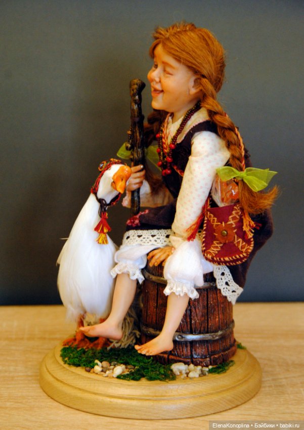 Внучка бабы Яги — Авторские портретные куклы по фото: галерея работ (фото 5)