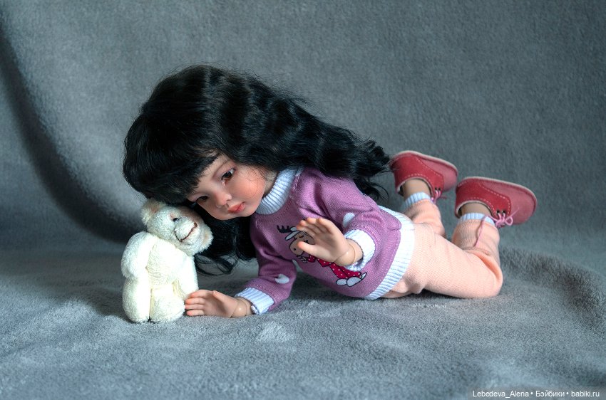 Меня зовут Марита — ООАК Paola Reina (Паола Рейна) и испанских кукол: перерисовка (фото 4)