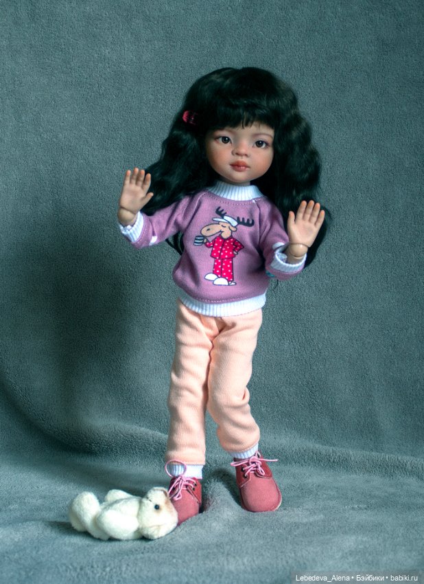 Меня зовут Марита — ООАК Paola Reina (Паола Рейна) и испанских кукол: перерисовка (фото 5)