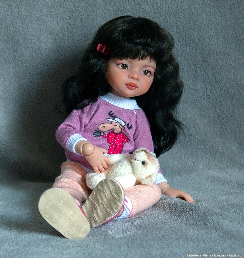 Меня зовут Марита — ООАК Paola Reina (Паола Рейна) и испанских кукол: перерисовка (фото 2)