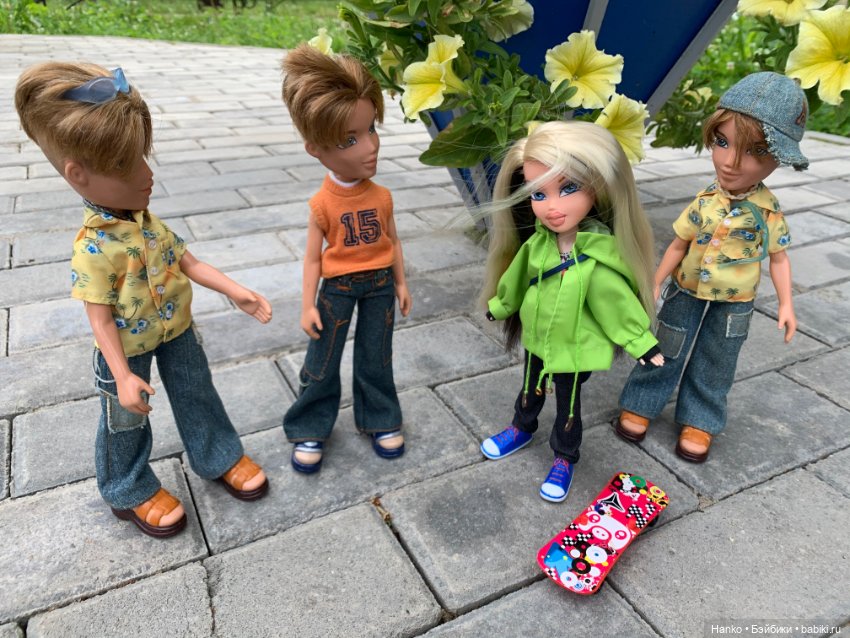 Братц. Скейтбордистка и К. Фото (фото 10)