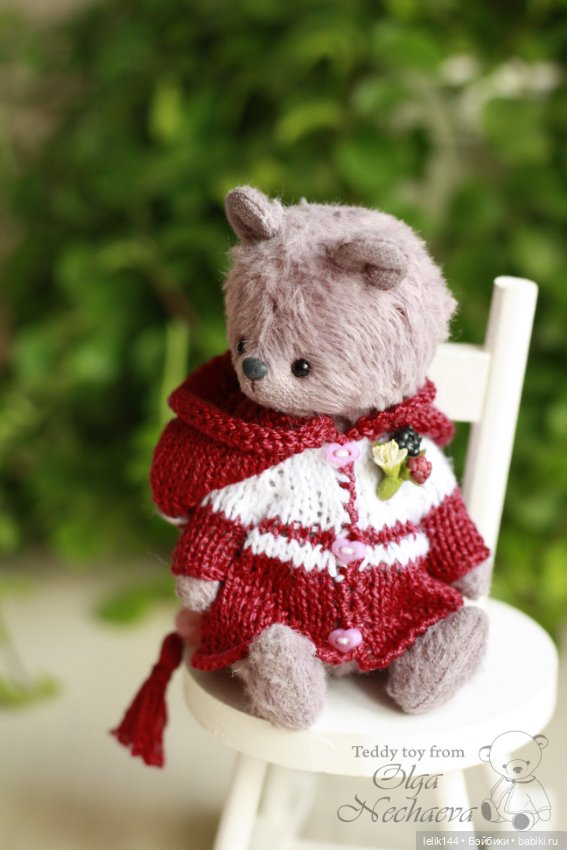 Моя мишка-малышка Нэнси — Авторские мишки Тедди и друзья: фото (фото 5)