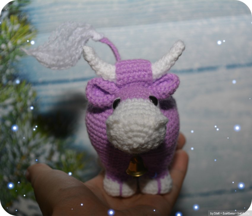 Всем привет! Я с хвастиком. Бычок Ватрушкин! Символ 2021 (фото 9)