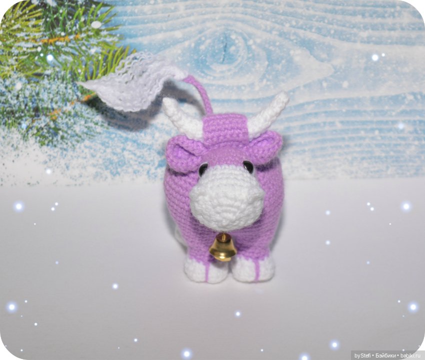 Всем привет! Я с хвастиком. Бычок Ватрушкин! Символ 2021 (фото 6)