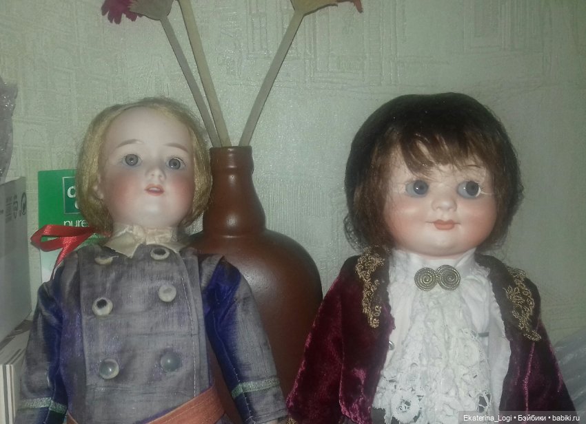 Отличница и озорник — Опознание антикварных кукол: поиск по клейму (фото 2)
