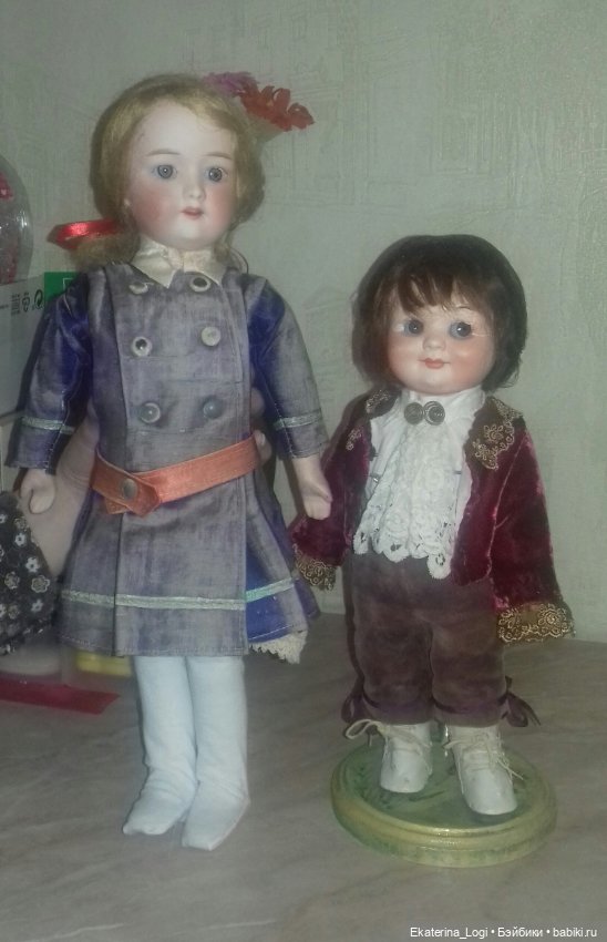 Отличница и озорник — Опознание антикварных кукол: поиск по клейму (фото 3)