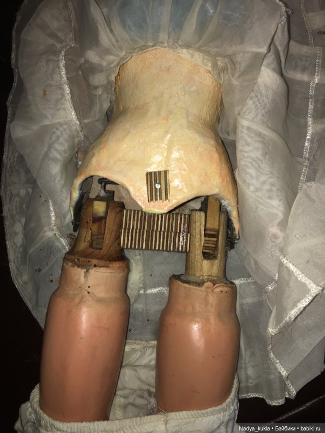 Антикварная ходячая кукла (фото 3)