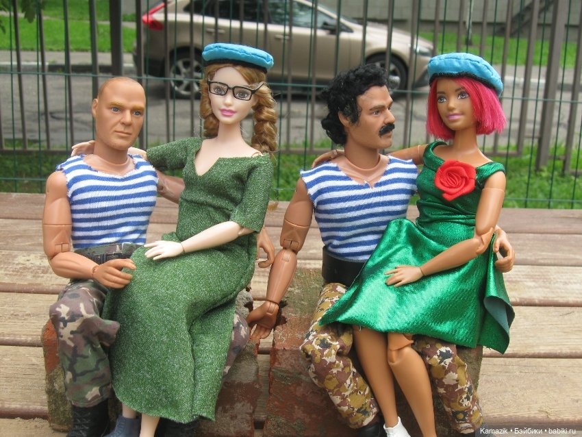 90 лет ВДВ — Разные шарнирные куклы (не БЖД): редкие