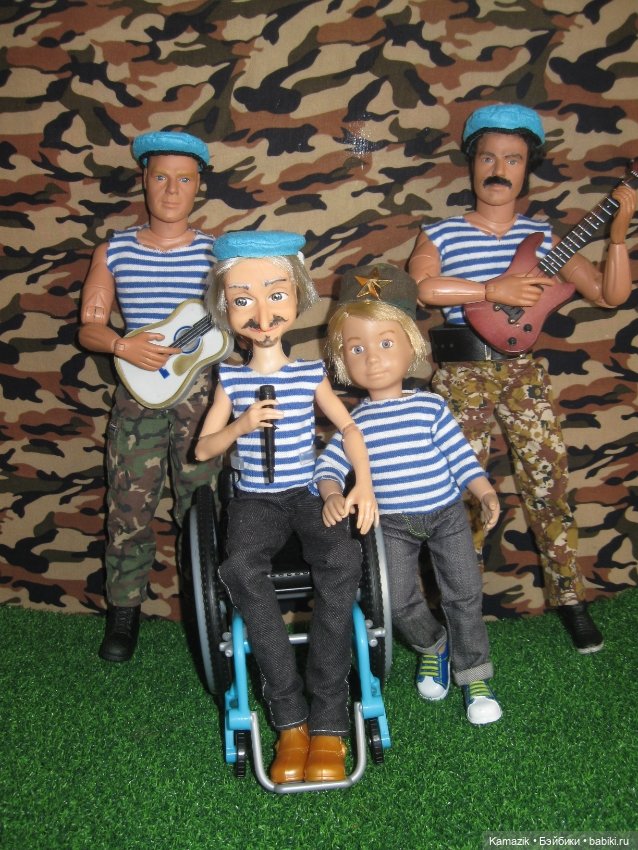 90 лет ВДВ — Разные шарнирные куклы (не БЖД): редкие (фото 2)