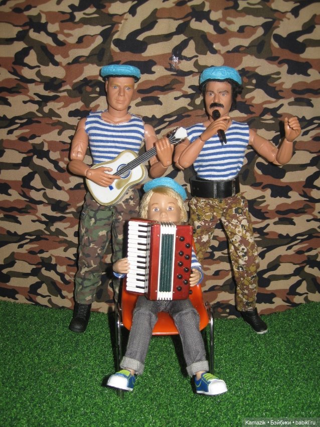 90 лет ВДВ — Разные шарнирные куклы (не БЖД): редкие
