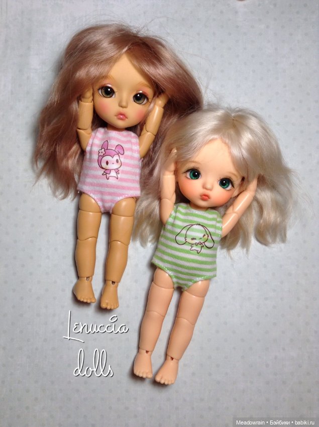 Полосатые подружки — Одежда и обувь для кукол BJD (БЖД): 1/3 (фото 6)