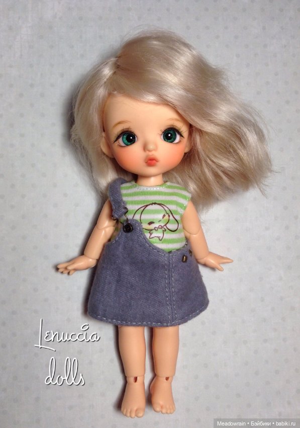 Полосатые подружки — Одежда и обувь для кукол BJD (БЖД): 1/3 (фото 3)