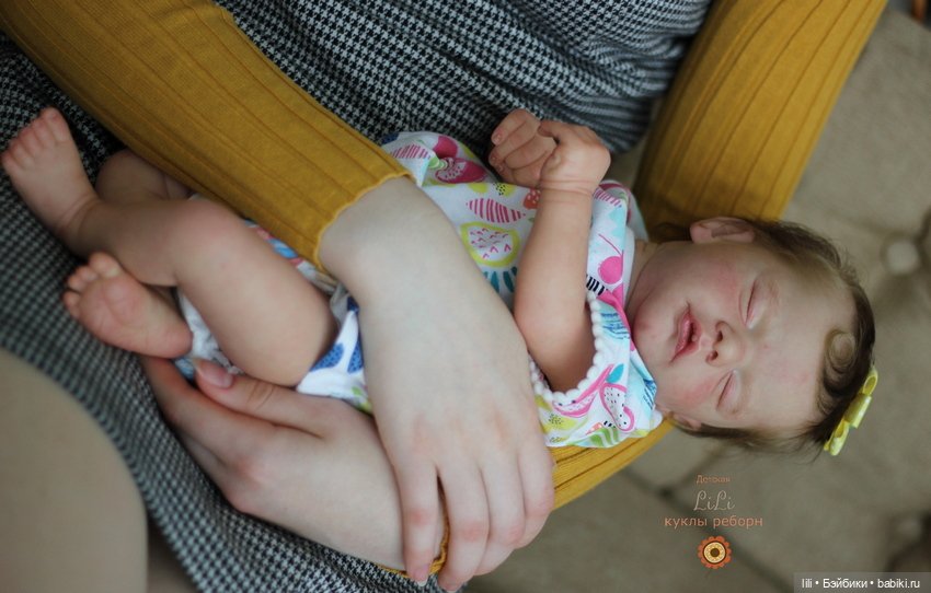 Малышка из молда Sam от скульптора Gudrun Legler (фото 10)