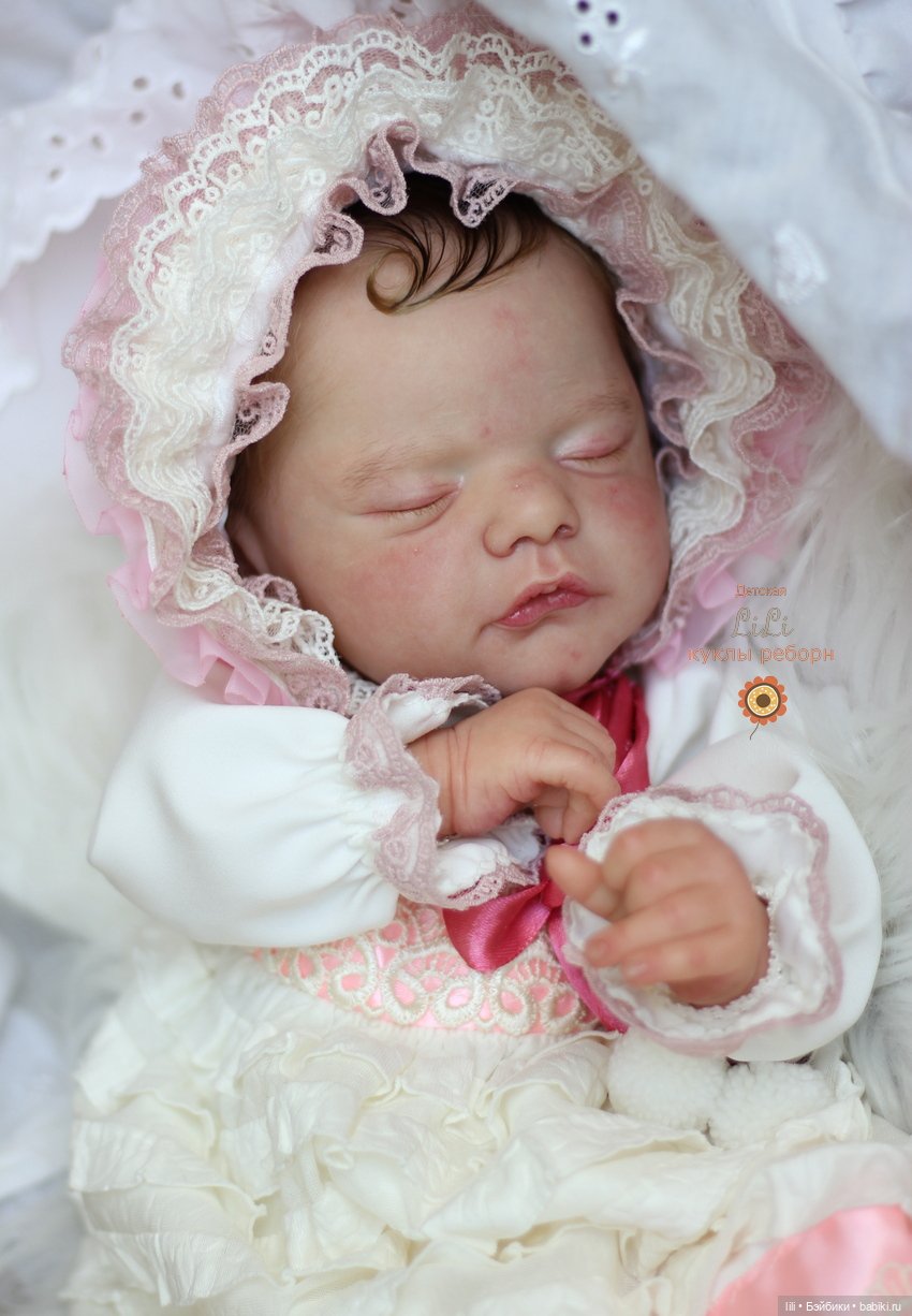 Малышка из молда Sam от скульптора Gudrun Legler