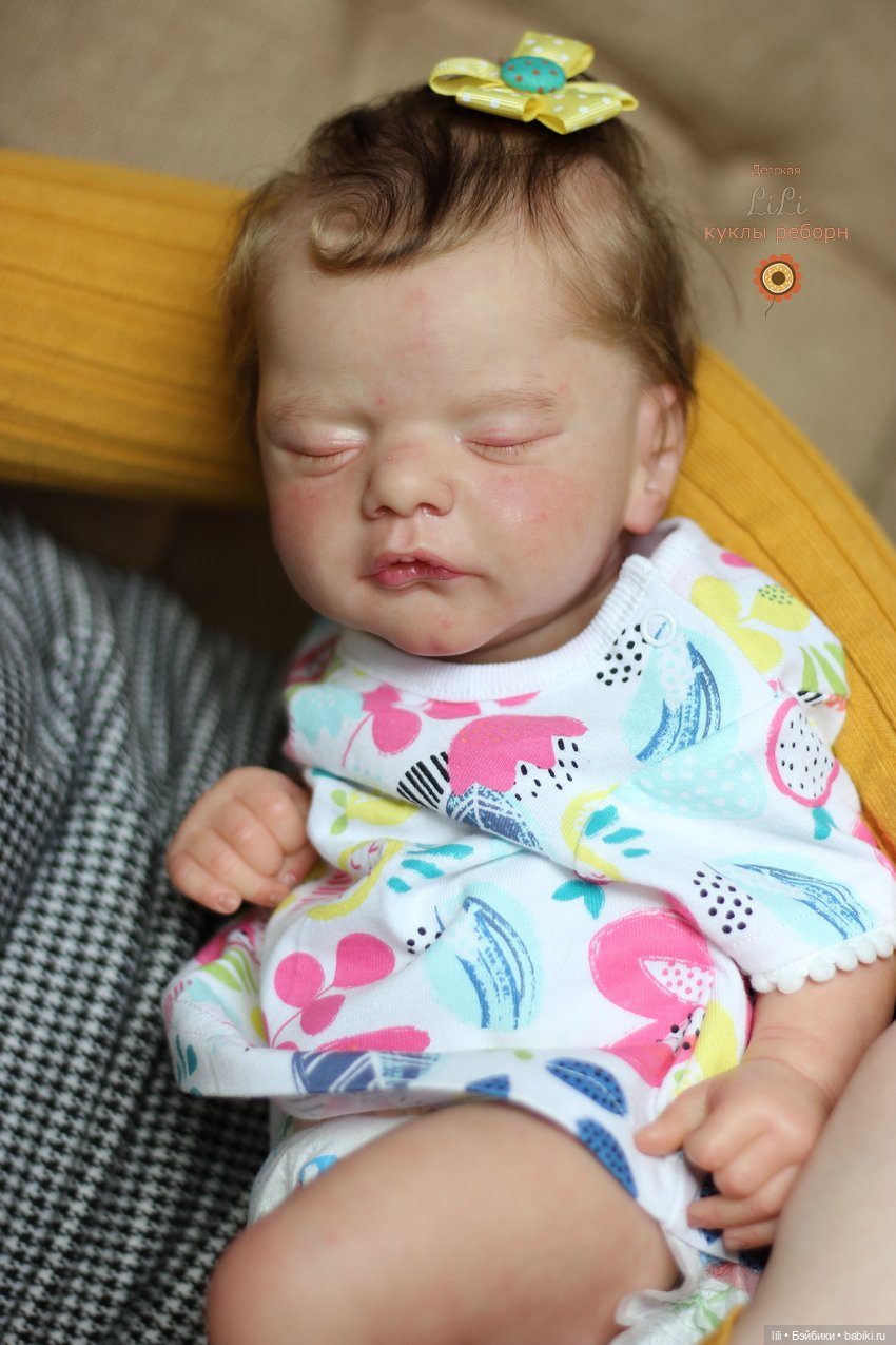 Малышка из молда Sam от скульптора Gudrun Legler