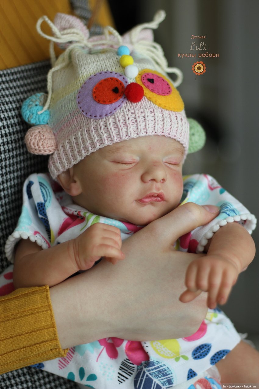 Малышка из молда Sam от скульптора Gudrun Legler (фото 8)