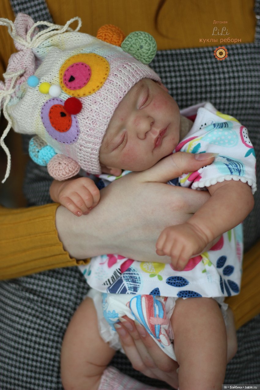 Малышка из молда Sam от скульптора Gudrun Legler (фото 4)