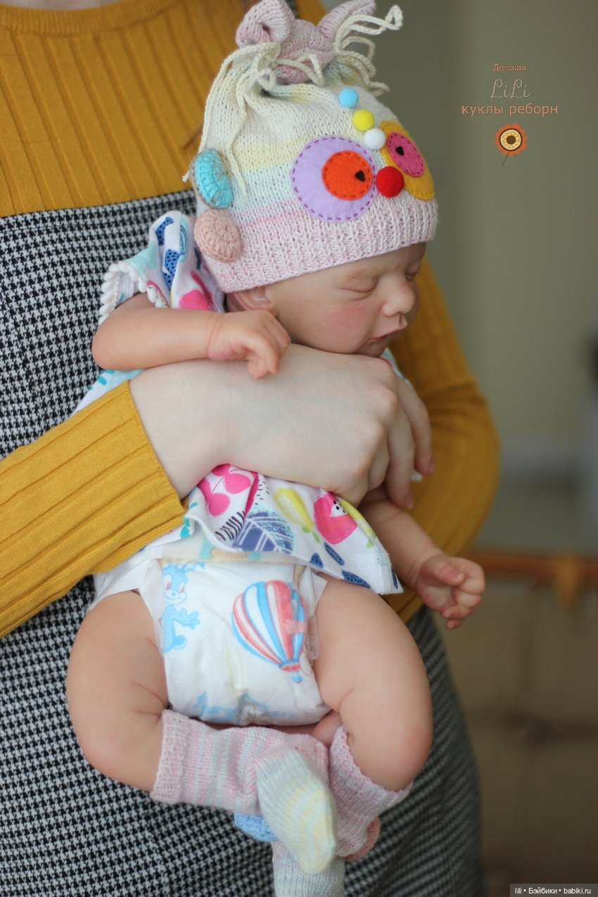 Малышка из молда Sam от скульптора Gudrun Legler