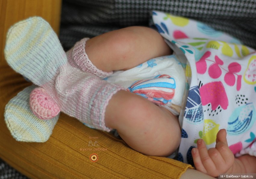 Малышка из молда Sam от скульптора Gudrun Legler