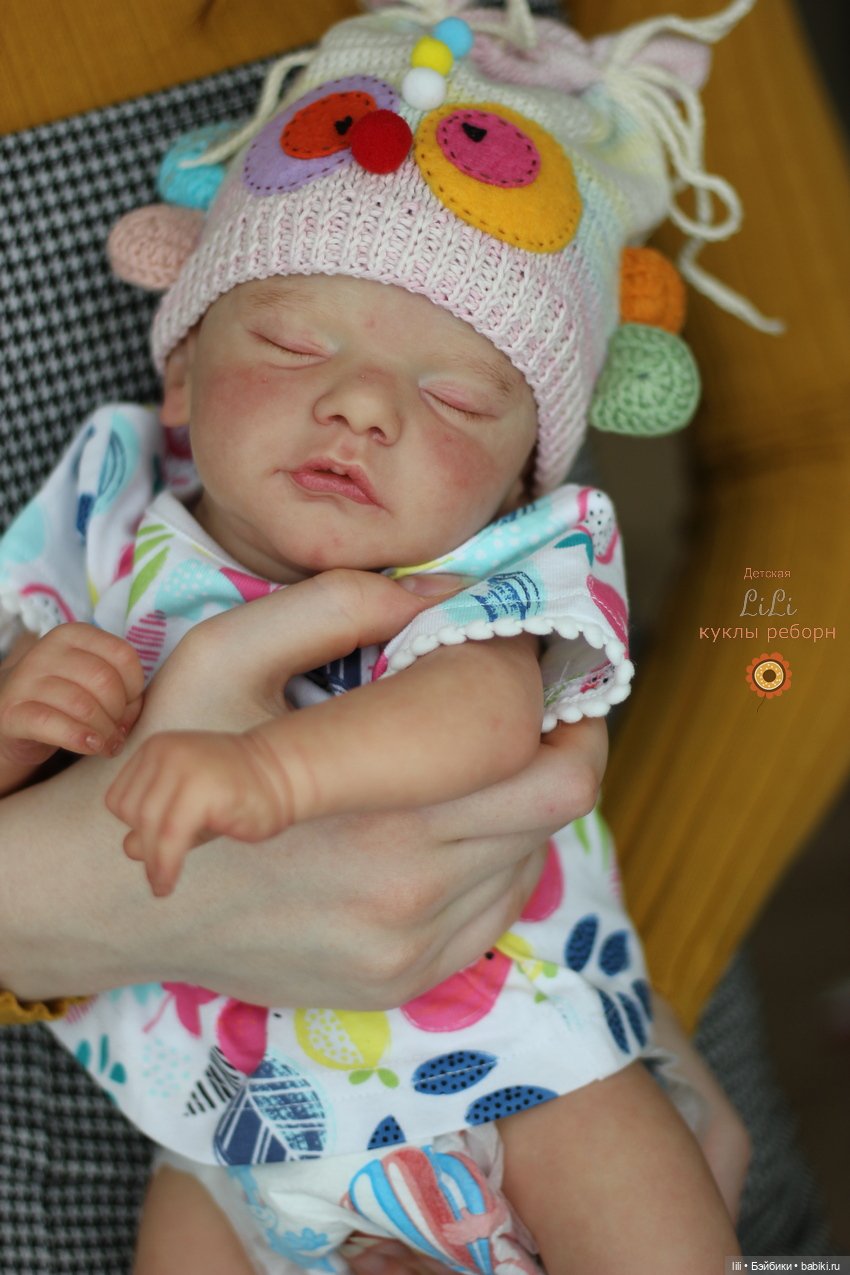 Малышка из молда Sam от скульптора Gudrun Legler (фото 2)